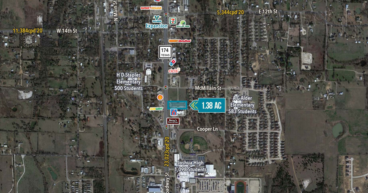 1.38 AC with Commercial Zoning on SH 174 Joshua Avid Real Estate Advisors